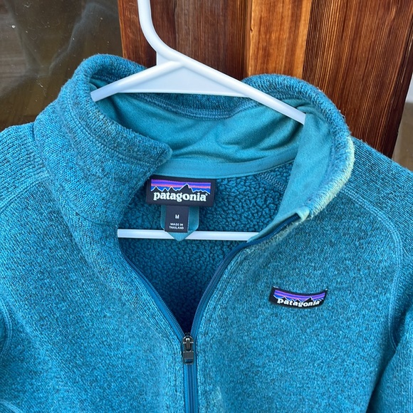 Patagonia women’s quarter-zip fleece pullover sweater - Picture 2 of 4